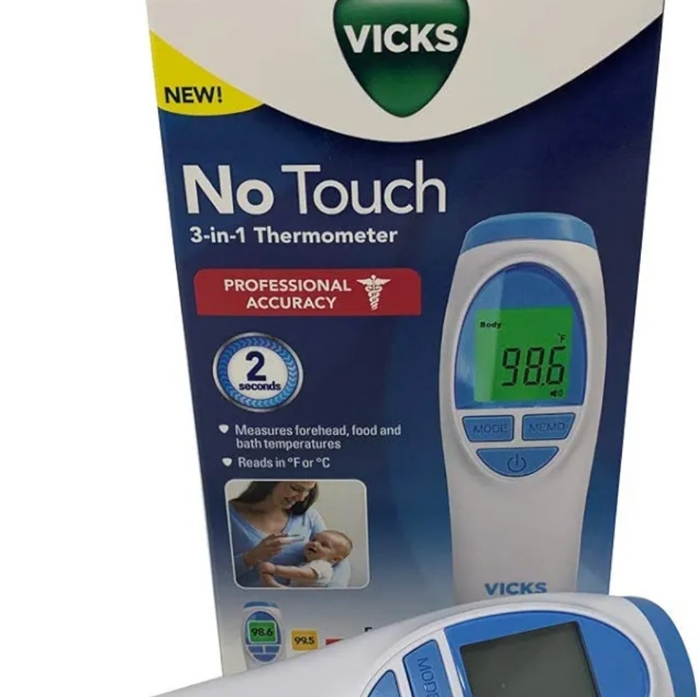 COPY - Vicks No Touch 3-in-1 Thermometer - Picture 3 of 8